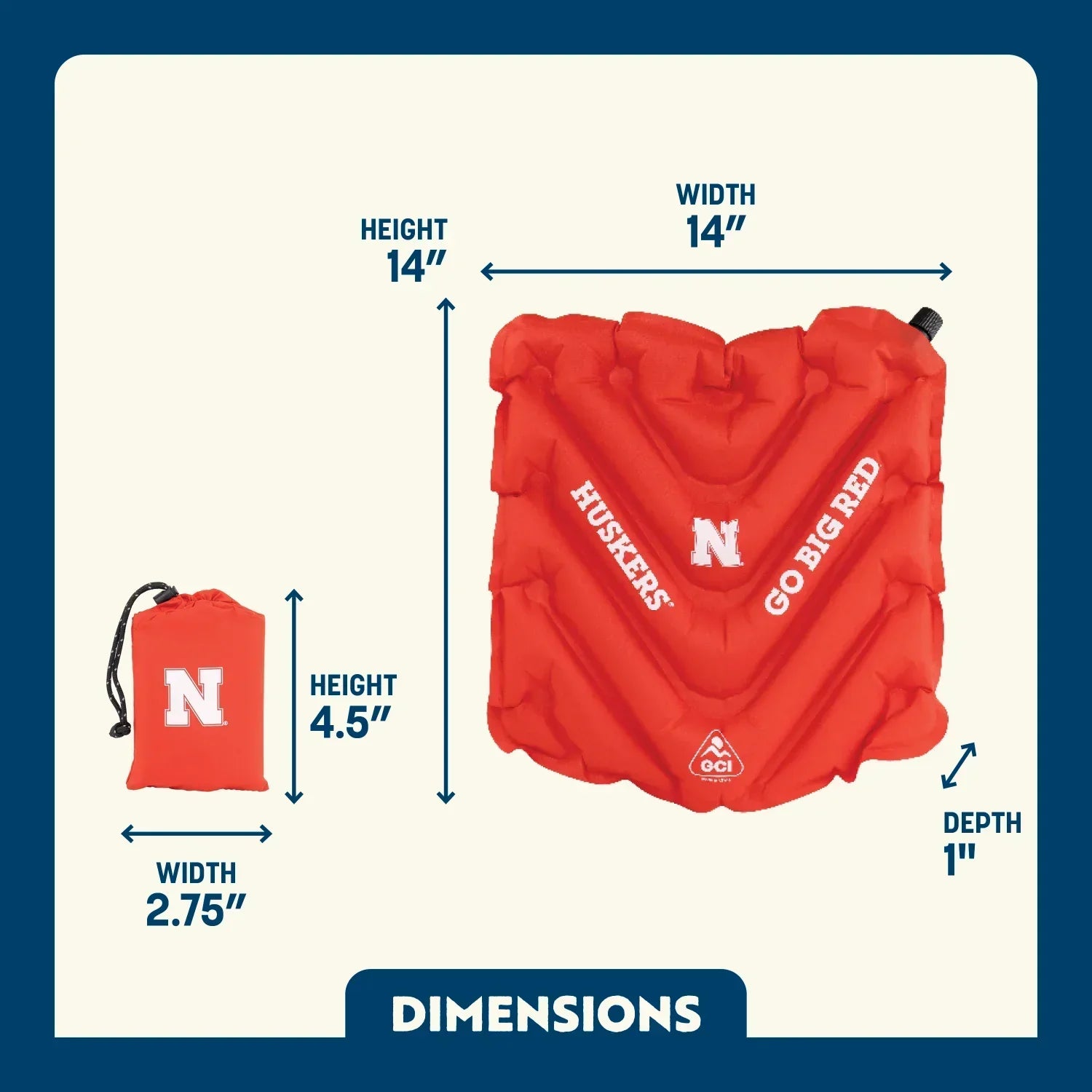 V Seat - Nebraska Cornhuskers | Featured Outdoor Choice | Outlandridge 136E3f