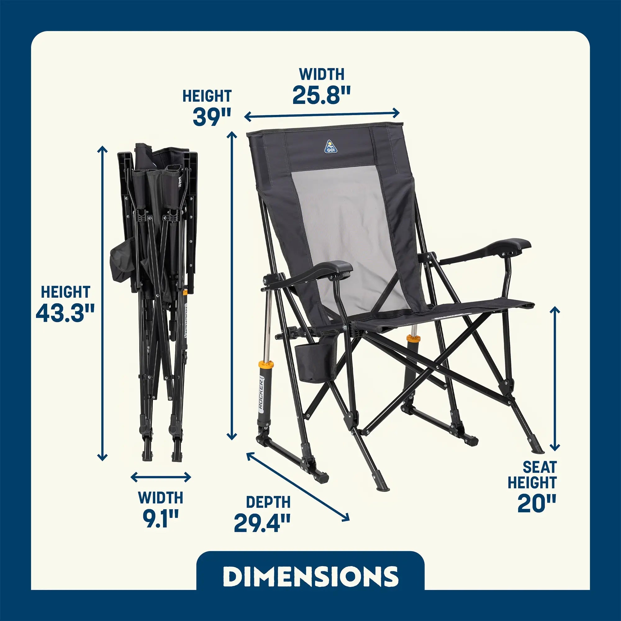 RoadTrip Rocker | Featured Outdoor Choice | Outlandridge CA4AlQ