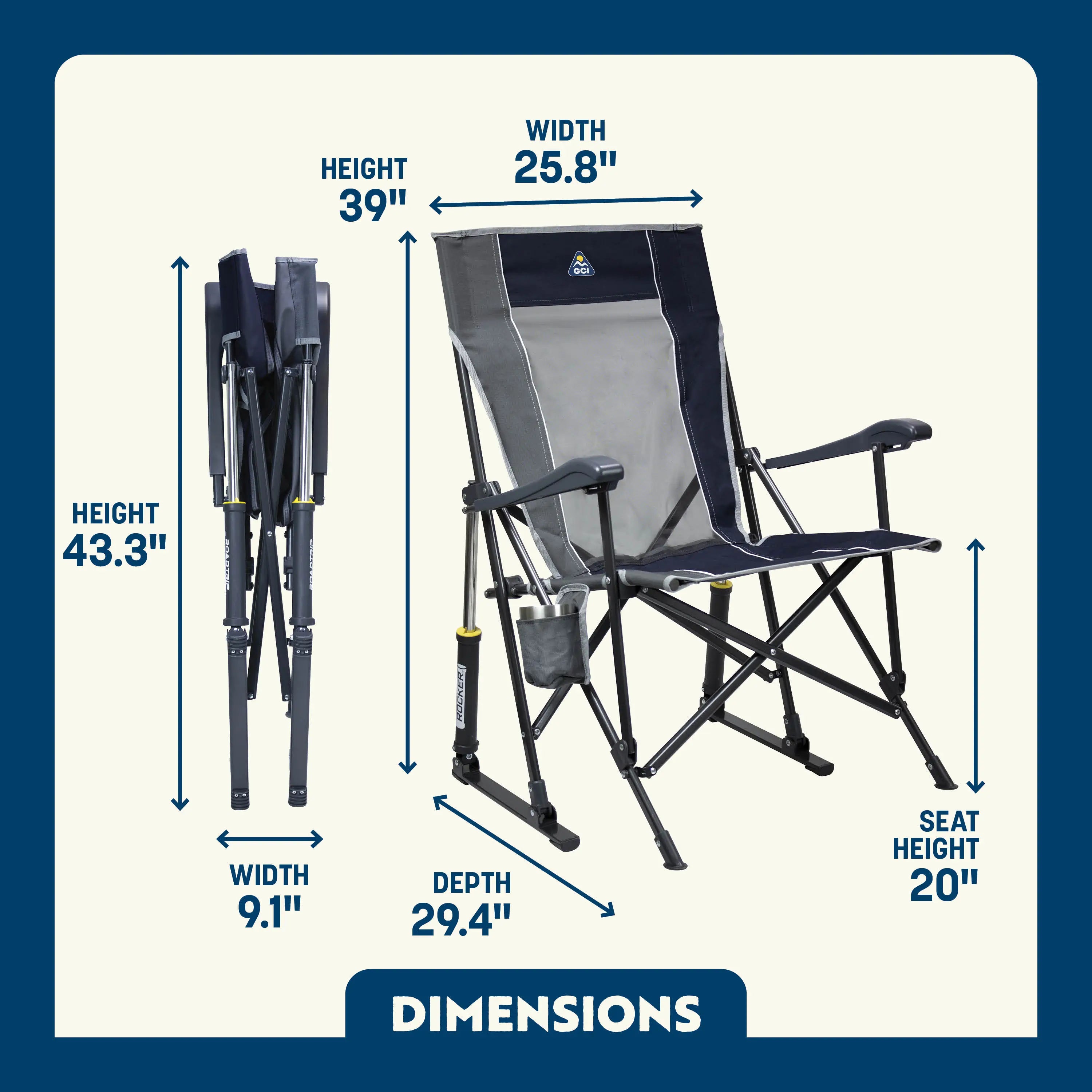 RoadTrip Rocker | Featured Outdoor Choice | Outlandridge CA4AlQ