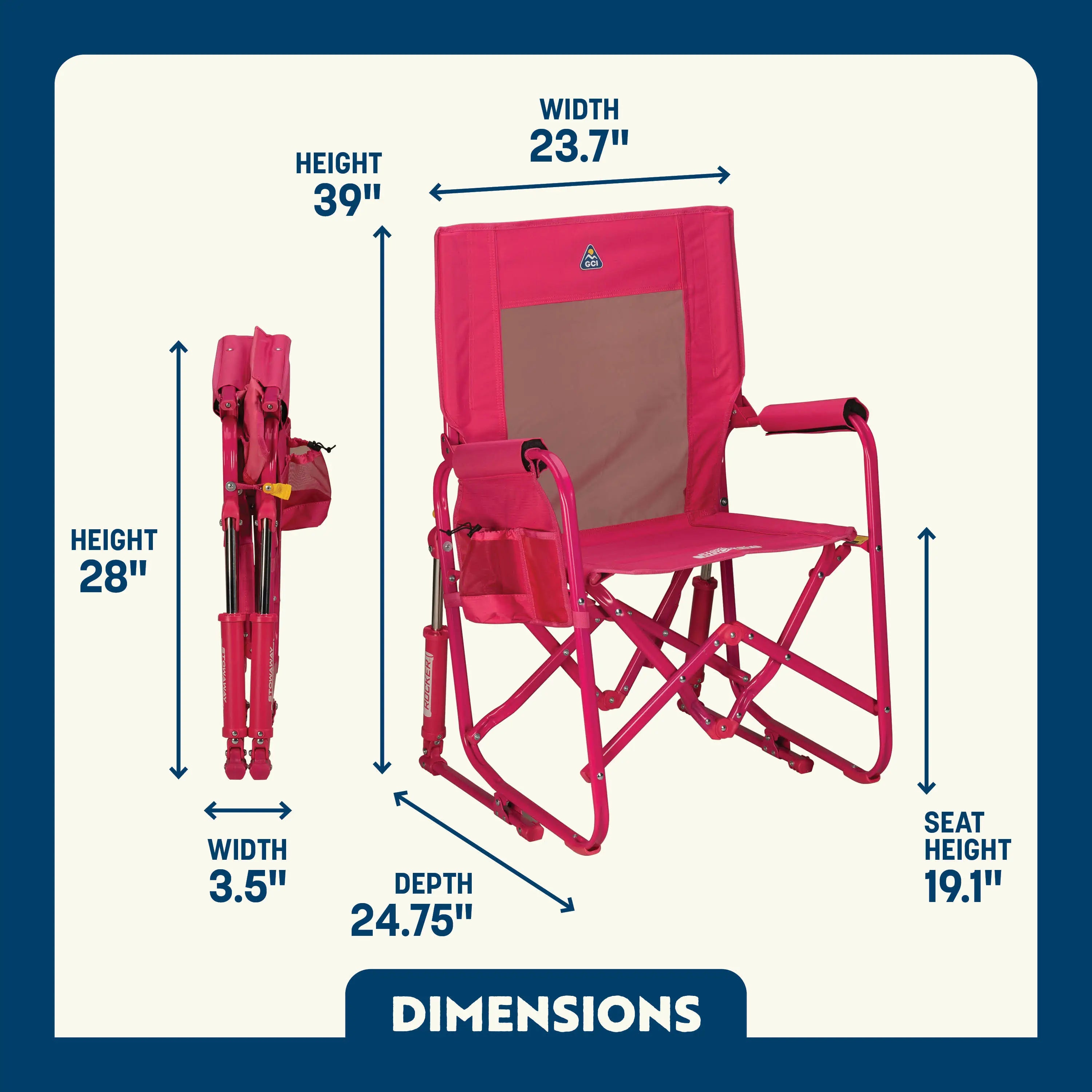 Stowaway Rocker | Featured Outdoor Choice | Outlandridge A0B12E
