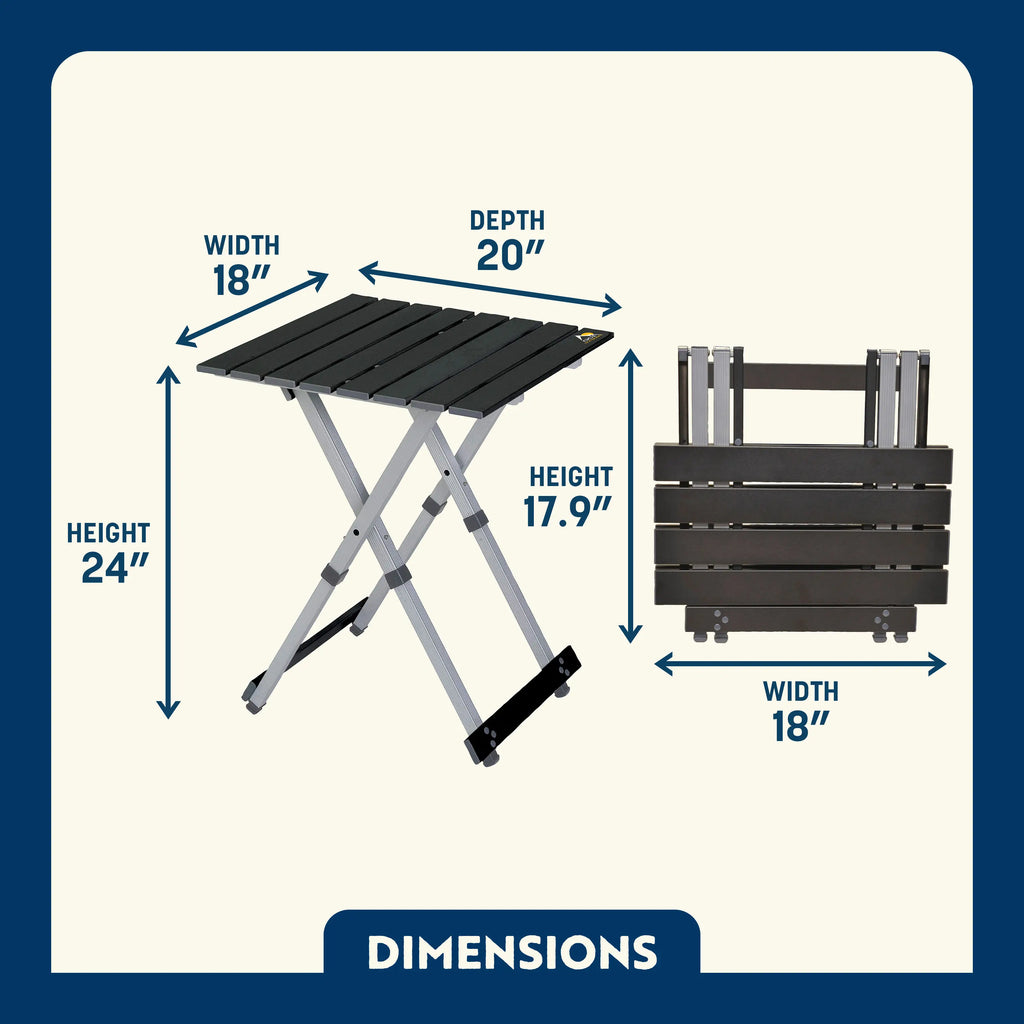 Compact Camp Table 20 | Featured Outdoor Choice | Outlandridge 81FCEL