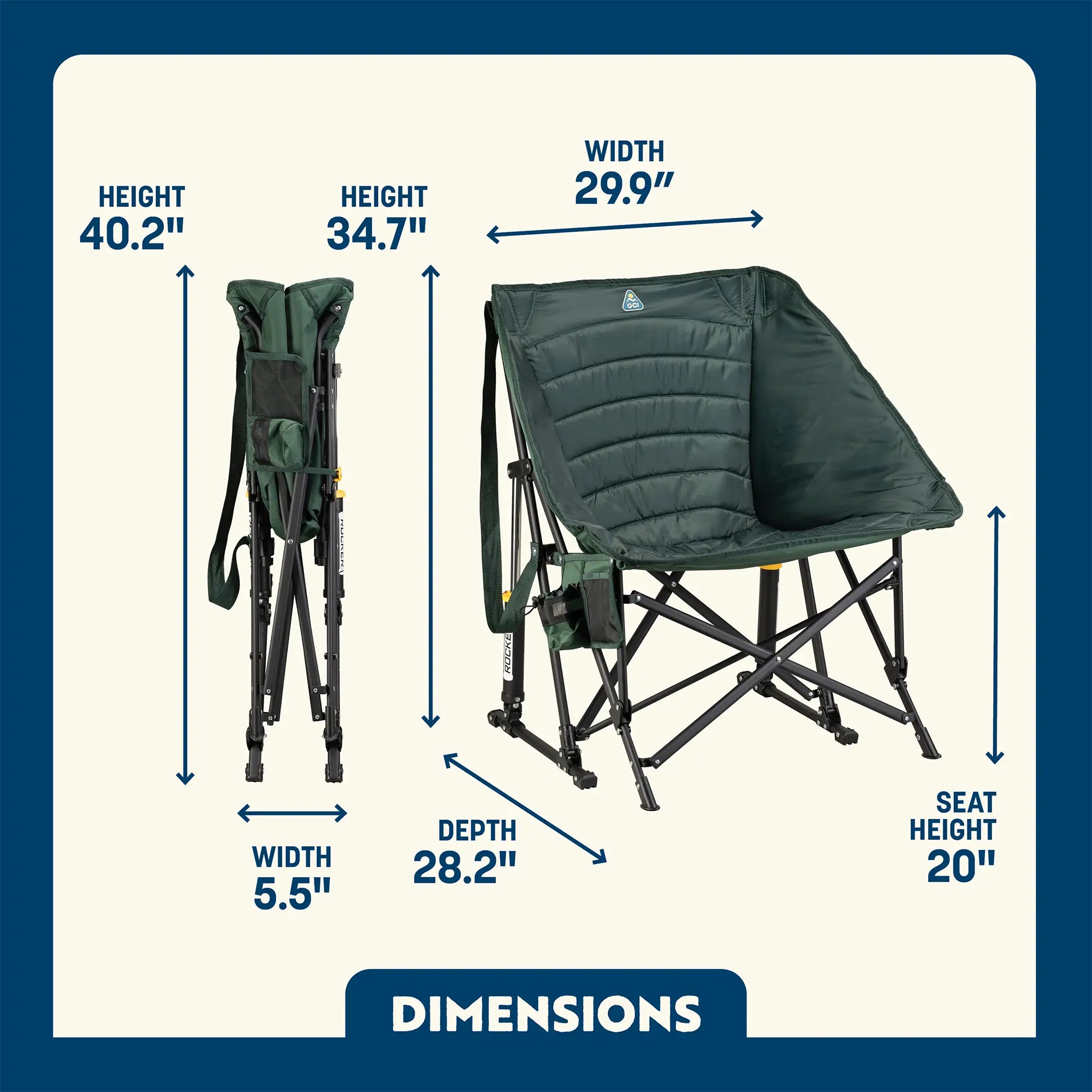 Puff Rocker | Featured Outdoor Choice | Outlandridge 8C0D6F