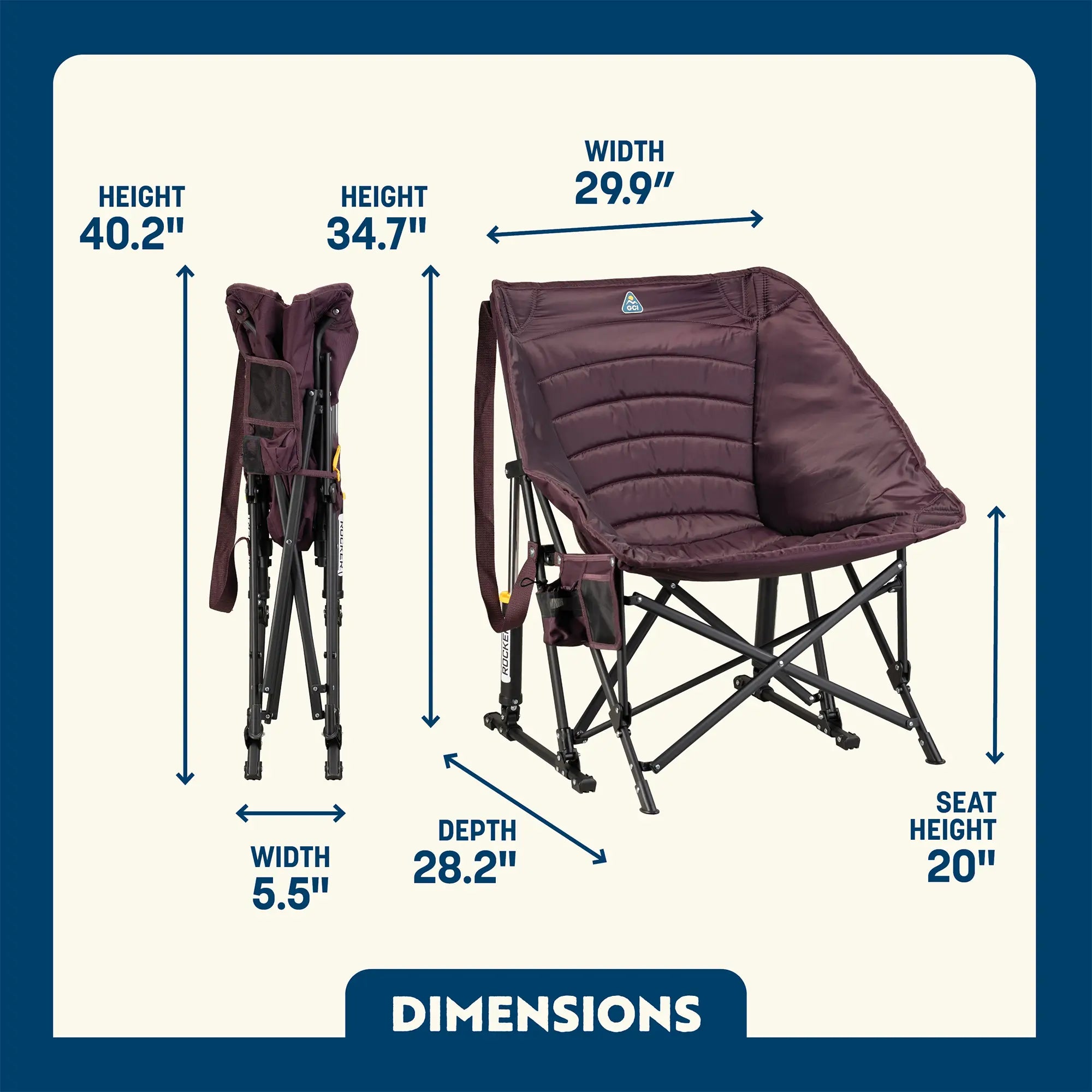 Puff Rocker | Featured Outdoor Choice | Outlandridge 8C0D6F