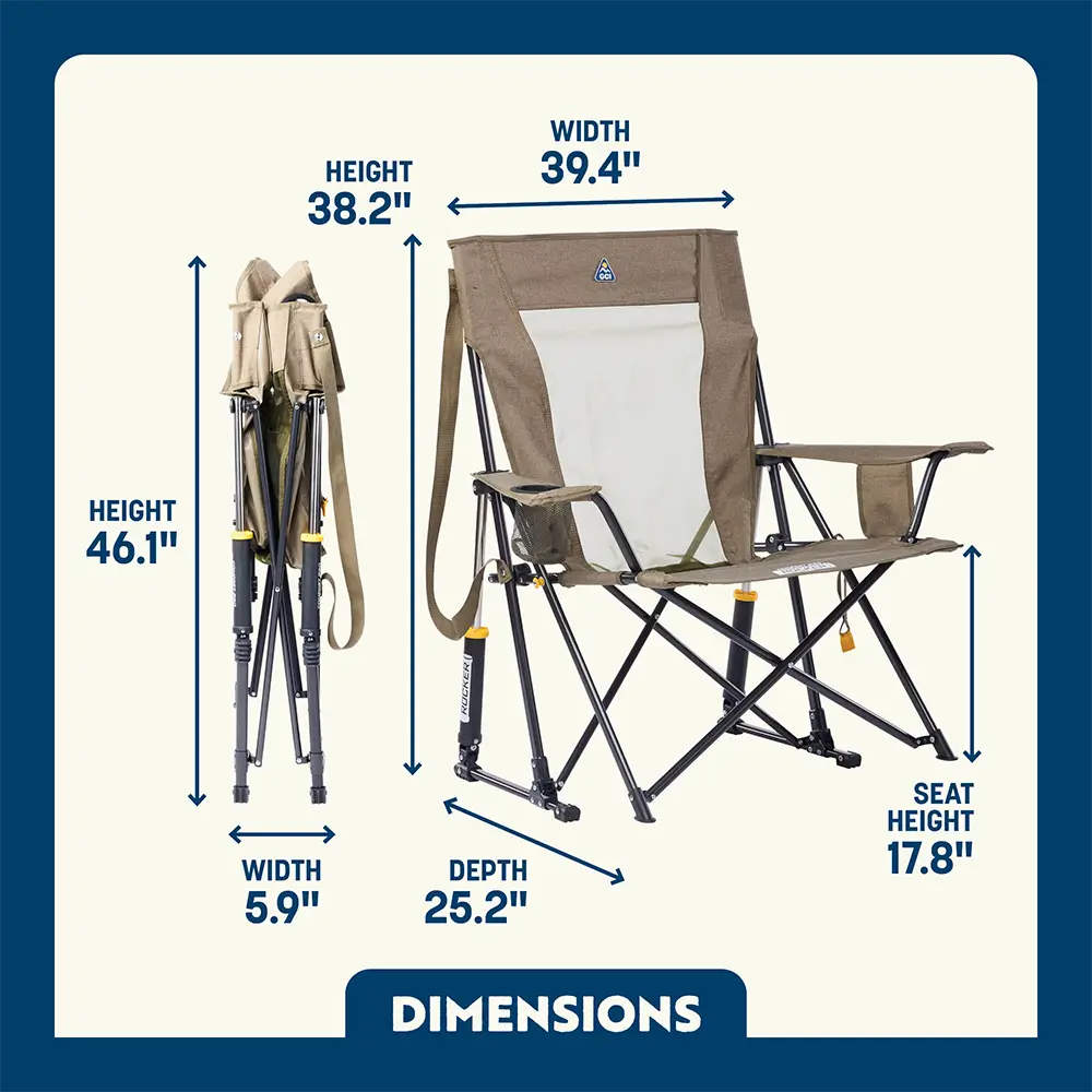 Comfort Pro Rocker XL | Featured Outdoor Choice | Outlandridge 4372VU