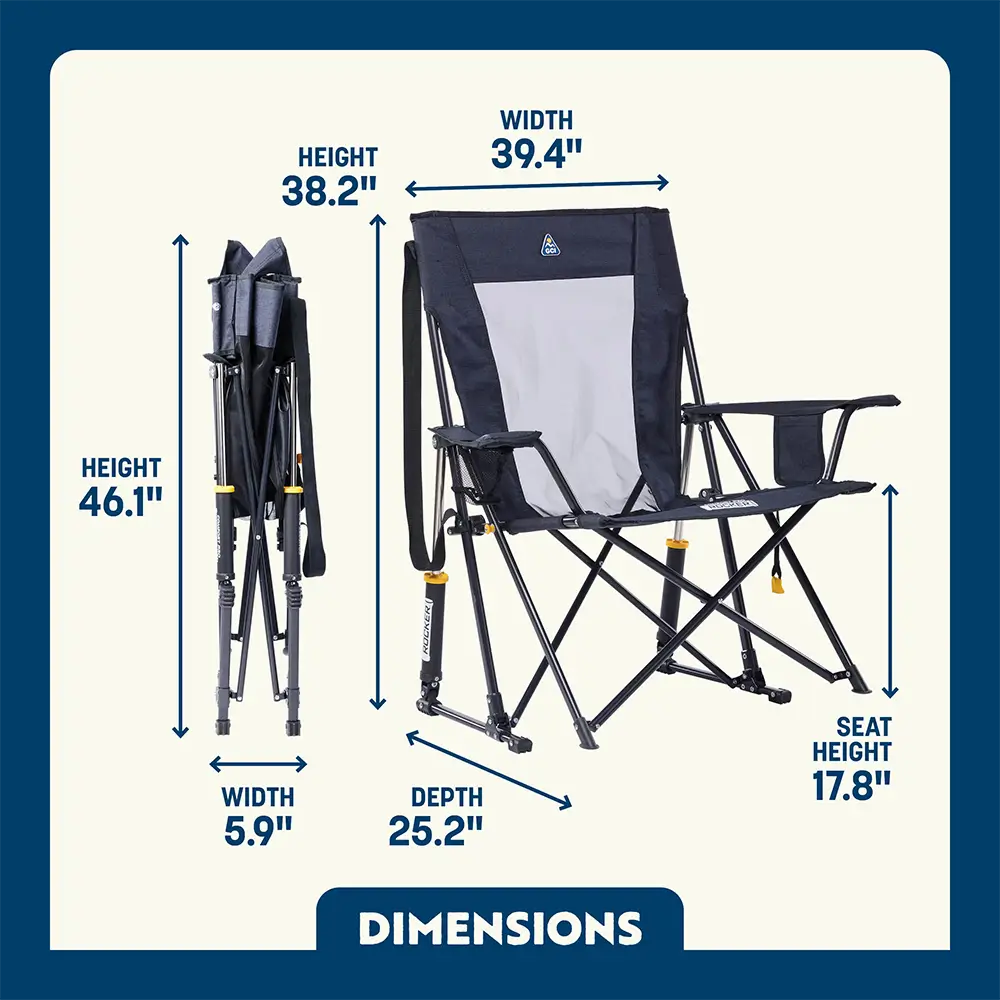 Comfort Pro Rocker XL | Featured Outdoor Choice | Outlandridge 4372VU