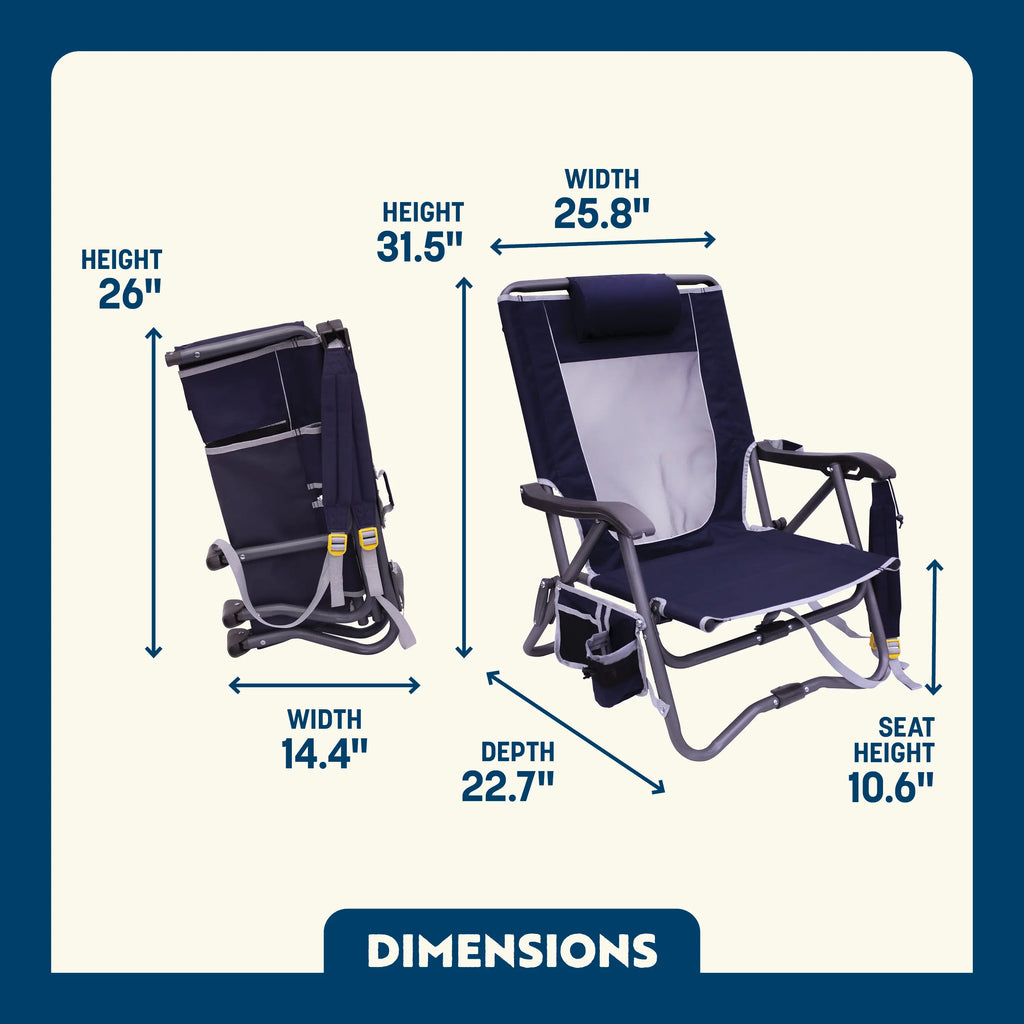 Bi-Fold Slim Event Chair | Camp-Ready Selection | Outlandridge 72DBOO
