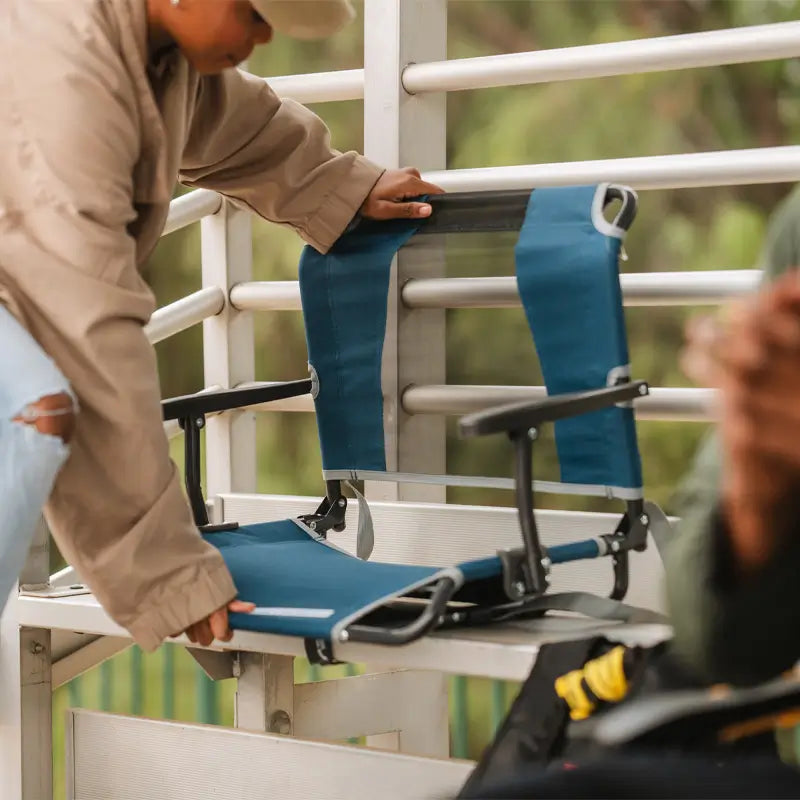 Big Comfort Stadium Chair with Armrests | Featured Outdoor Choice | Outlandridge 8967um