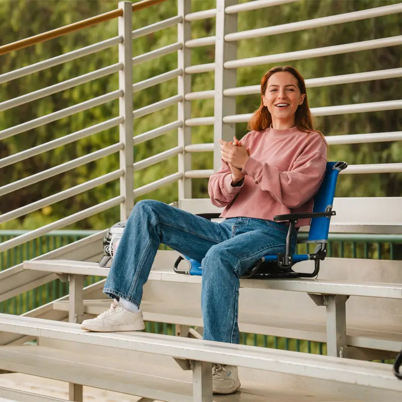Big Comfort Stadium Chair with Armrests | Featured Outdoor Choice | Outlandridge 8967um