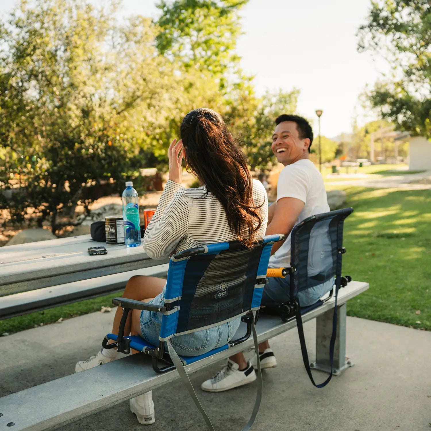 Big Comfort Stadium Chair with Armrests | Featured Outdoor Choice | Outlandridge 8967um