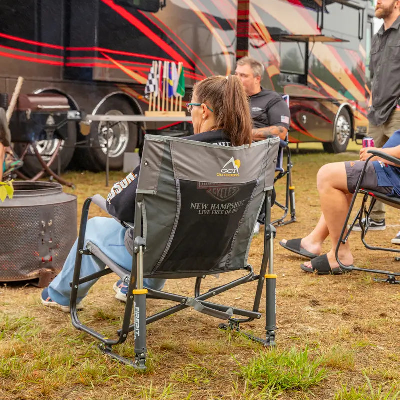 FirePit Rocker — Outdoor Setup Pick | Outlandridge E587ZZ