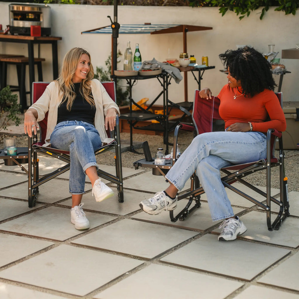 Freestyle Rocker XL with Side Table | Featured Outdoor Choice | Outlandridge 8A98WJ