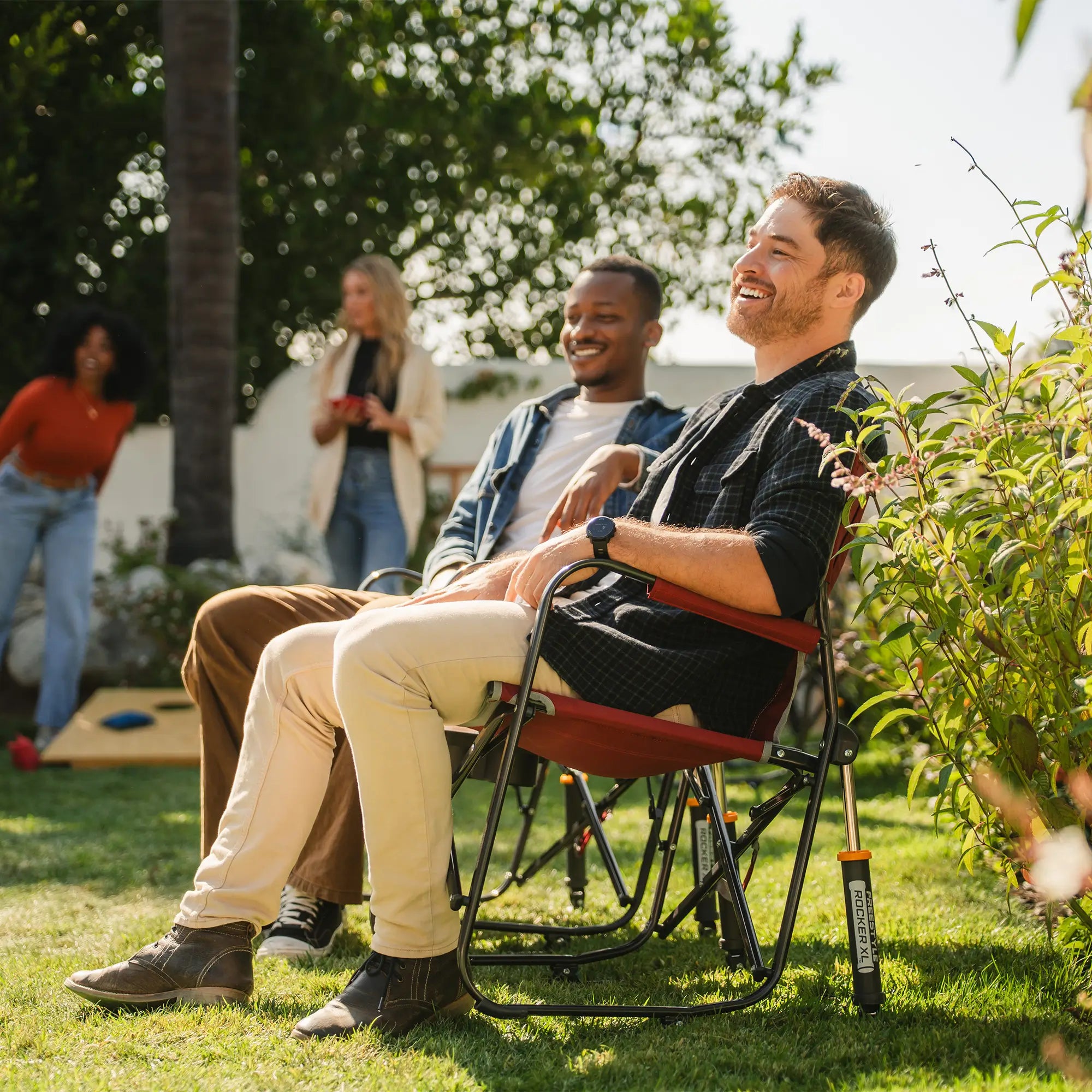 Freestyle Rocker XL with Side Table | Featured Outdoor Choice | Outlandridge 8A98WJ