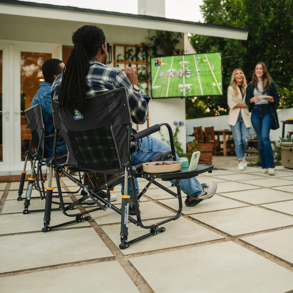 Freestyle Rocker XL with Side Table | Featured Outdoor Choice | Outlandridge 8A98WJ