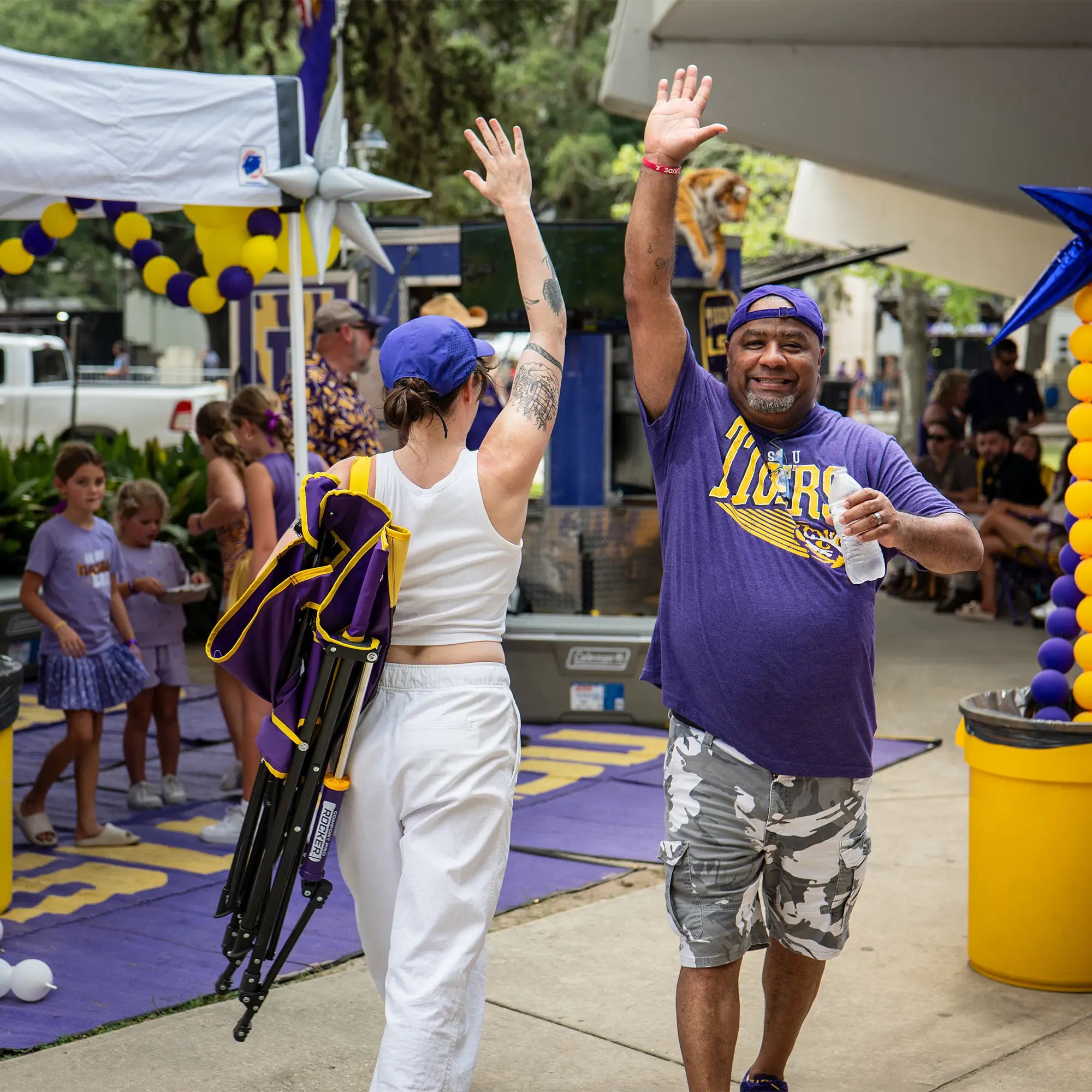Comfort Pro Rocker - LSU Tigers | Featured Outdoor Choice | Outlandridge B597DC