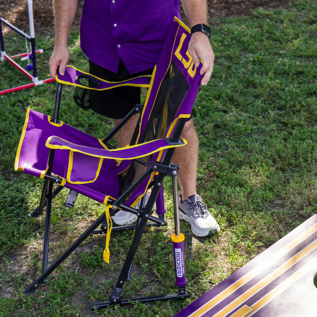 Comfort Pro Rocker - LSU Tigers | Featured Outdoor Choice | Outlandridge B597DC