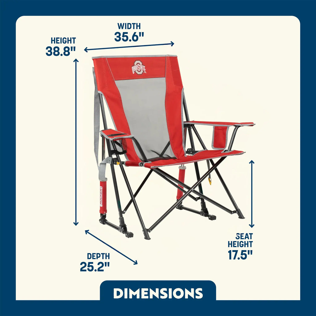 Comfort Pro Rocker - Ohio State Buckeyes | Featured Outdoor Choice | Outlandridge 3E0Ec6