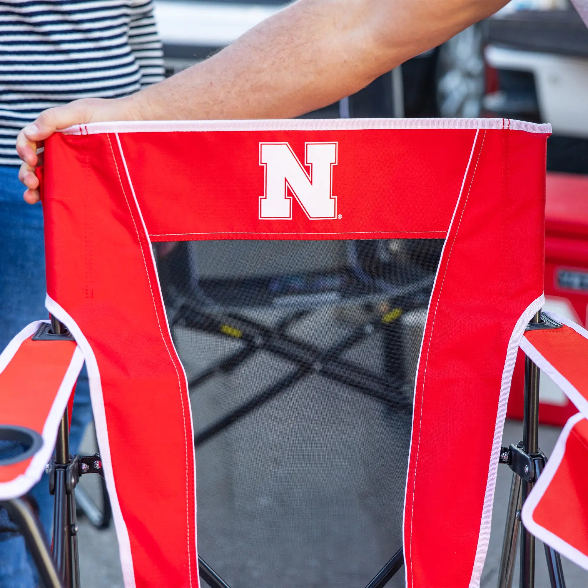 Comfort Pro Rocker - Nebraska Cornhuskers | Featured Outdoor Choice | Outlandridge 1CB7Zt