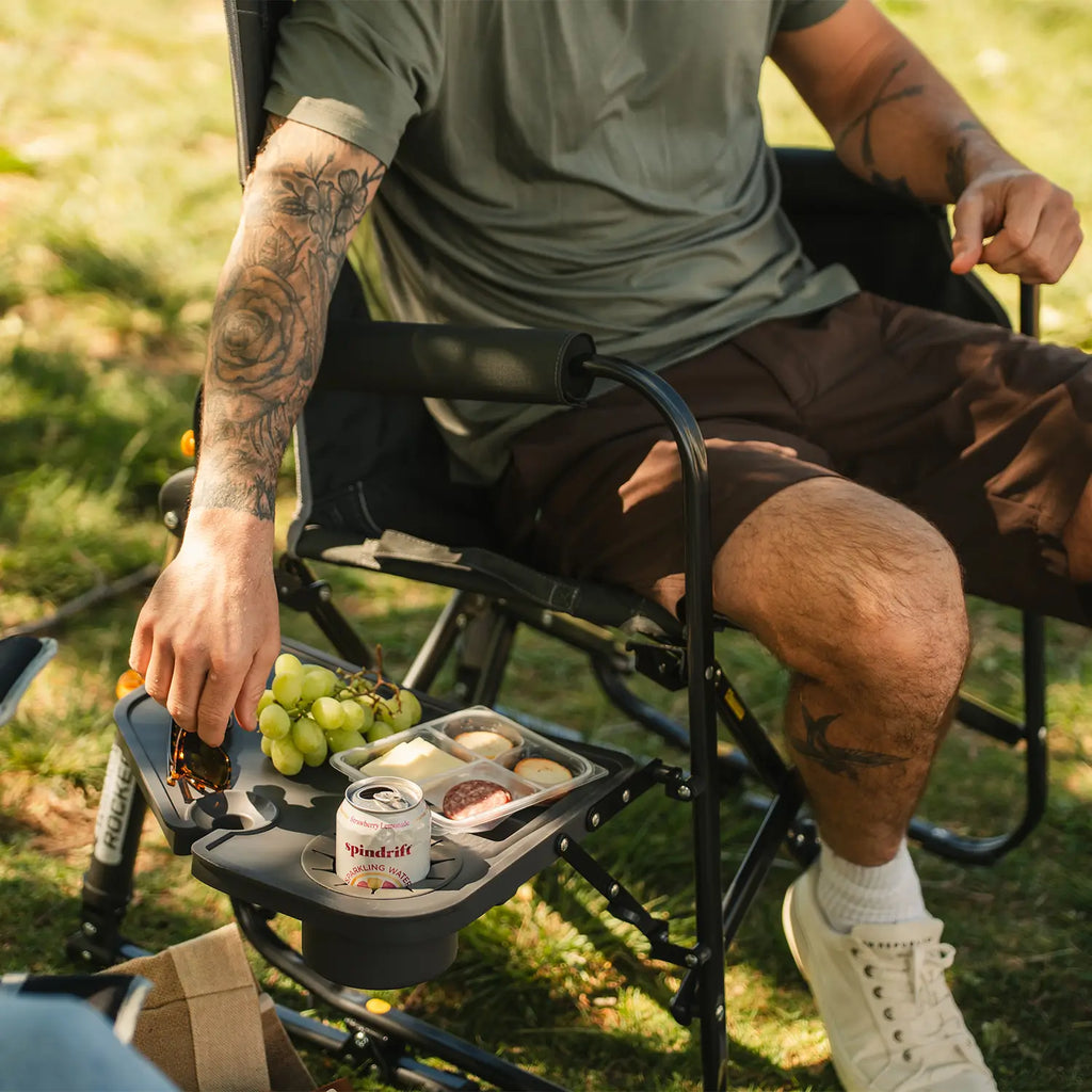 Stowaway Rocker with Side Table | Featured Outdoor Choice | Outlandridge 720FqA
