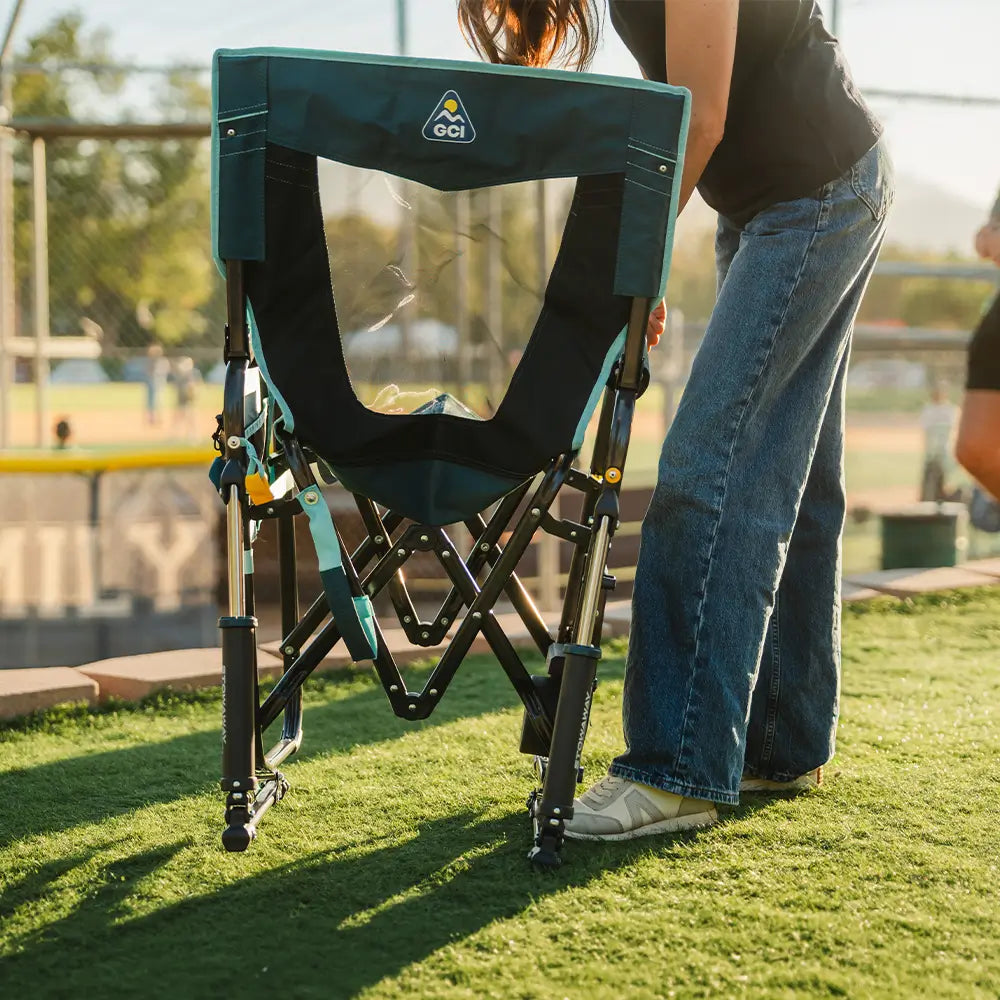 Stowaway Rocker with Side Table | Featured Outdoor Choice | Outlandridge 720FqA