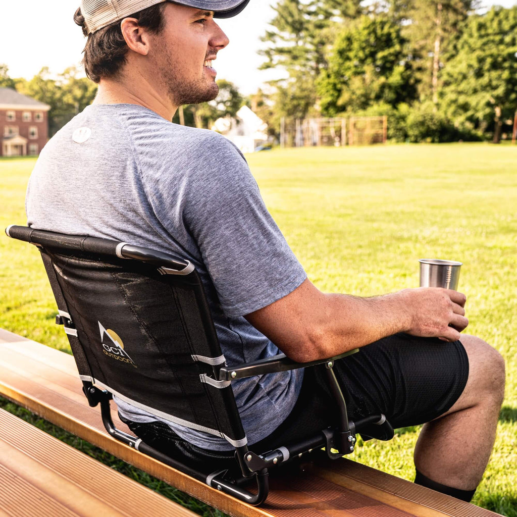 Big Comfort Stadium Chair with Armrests | Featured Outdoor Choice | Outlandridge 8967um
