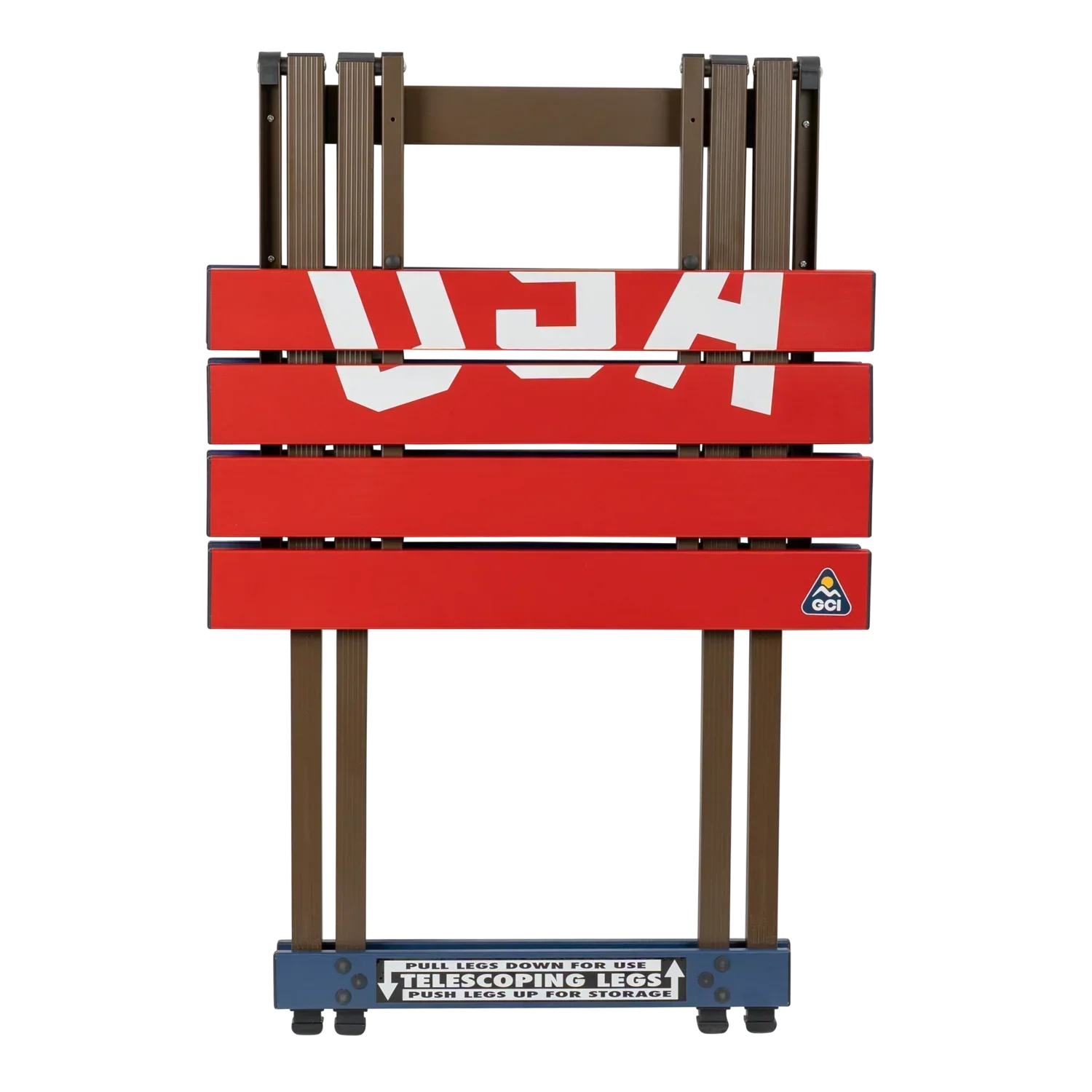 Compact Camp Table 20 - USA Anniversary Deluxe — Outdoor Collection Pick | Outlandridge 6308JZ