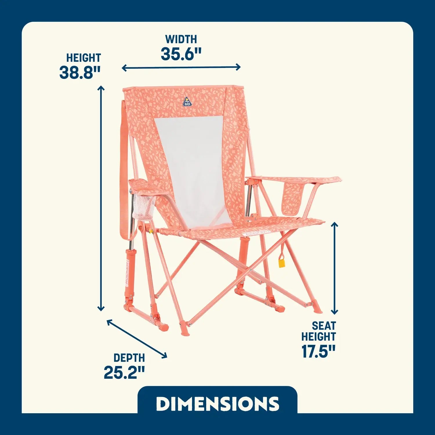Comfort Pro Rocker | Featured Outdoor Choice | Outlandridge A093bn