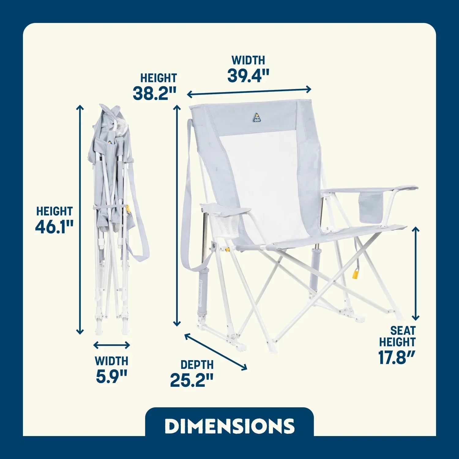 Comfort Pro Rocker XL | Featured Outdoor Choice | Outlandridge 4372VU