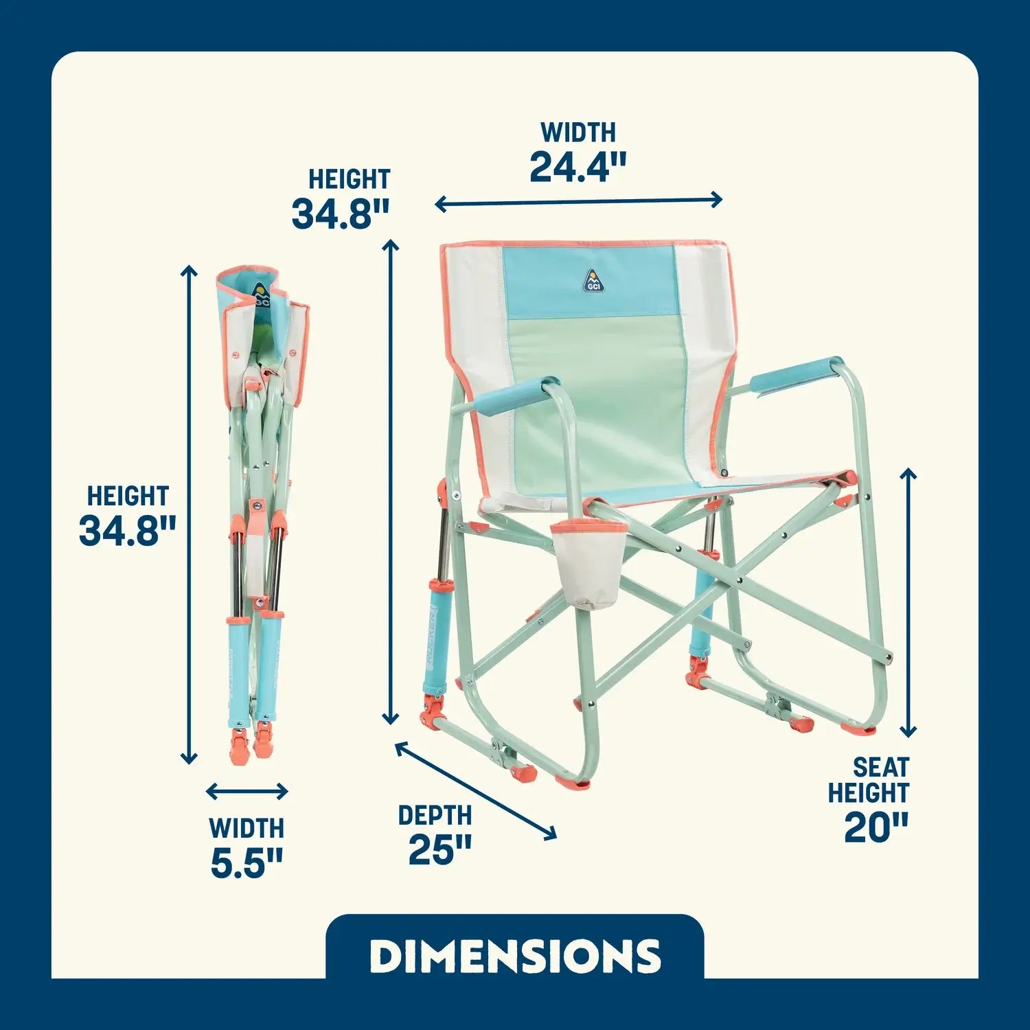 Freestyle Rocker | Featured Outdoor Choice | Outlandridge E863eV