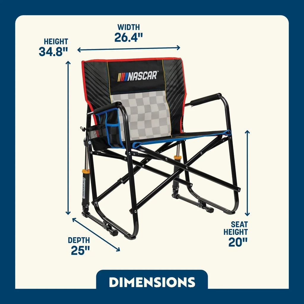 Freestyle Rocker XL - NASCAR | Featured Outdoor Choice | Outlandridge 1AB1NT