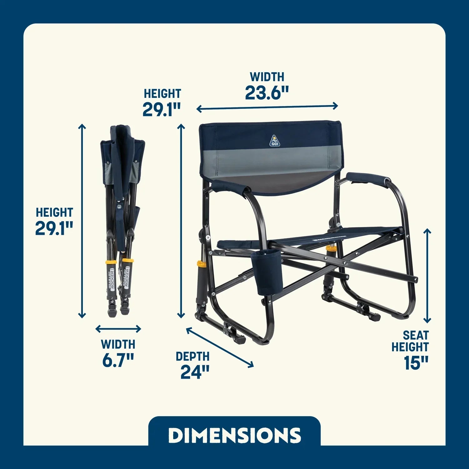 Grab & Go Rocker | Featured Outdoor Choice | Outlandridge FE87hh