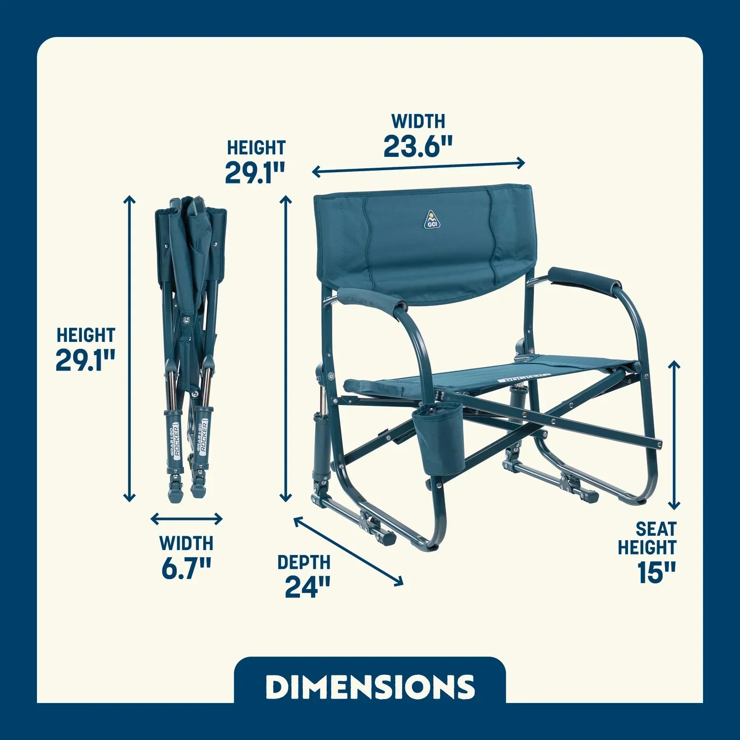 Grab & Go Rocker | Featured Outdoor Choice | Outlandridge FE87hh