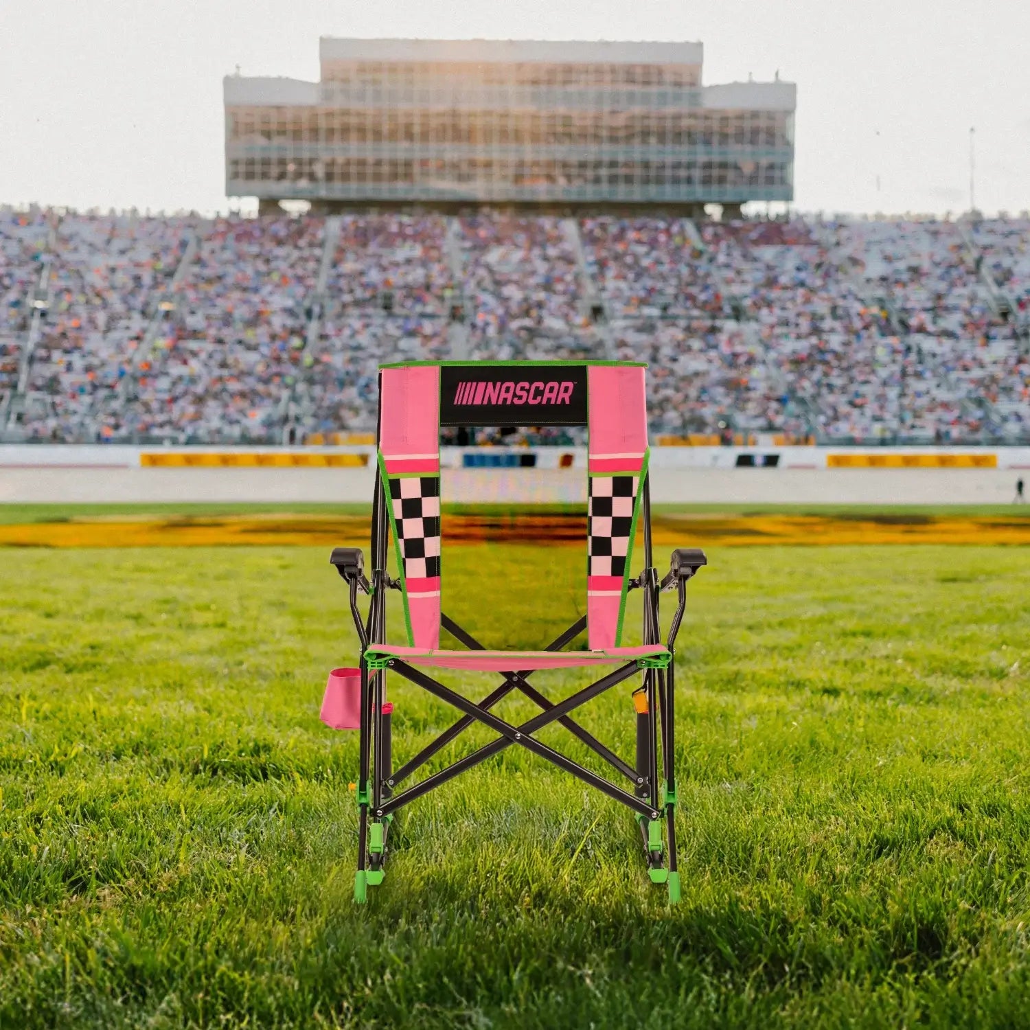NASCAR RoadTrip Rocker - Pink | Featured Outdoor Choice | Outlandridge 579Clo