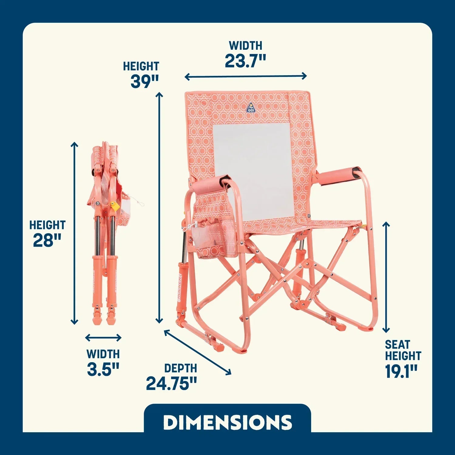 Stowaway Rocker | Featured Outdoor Choice | Outlandridge A0B12E
