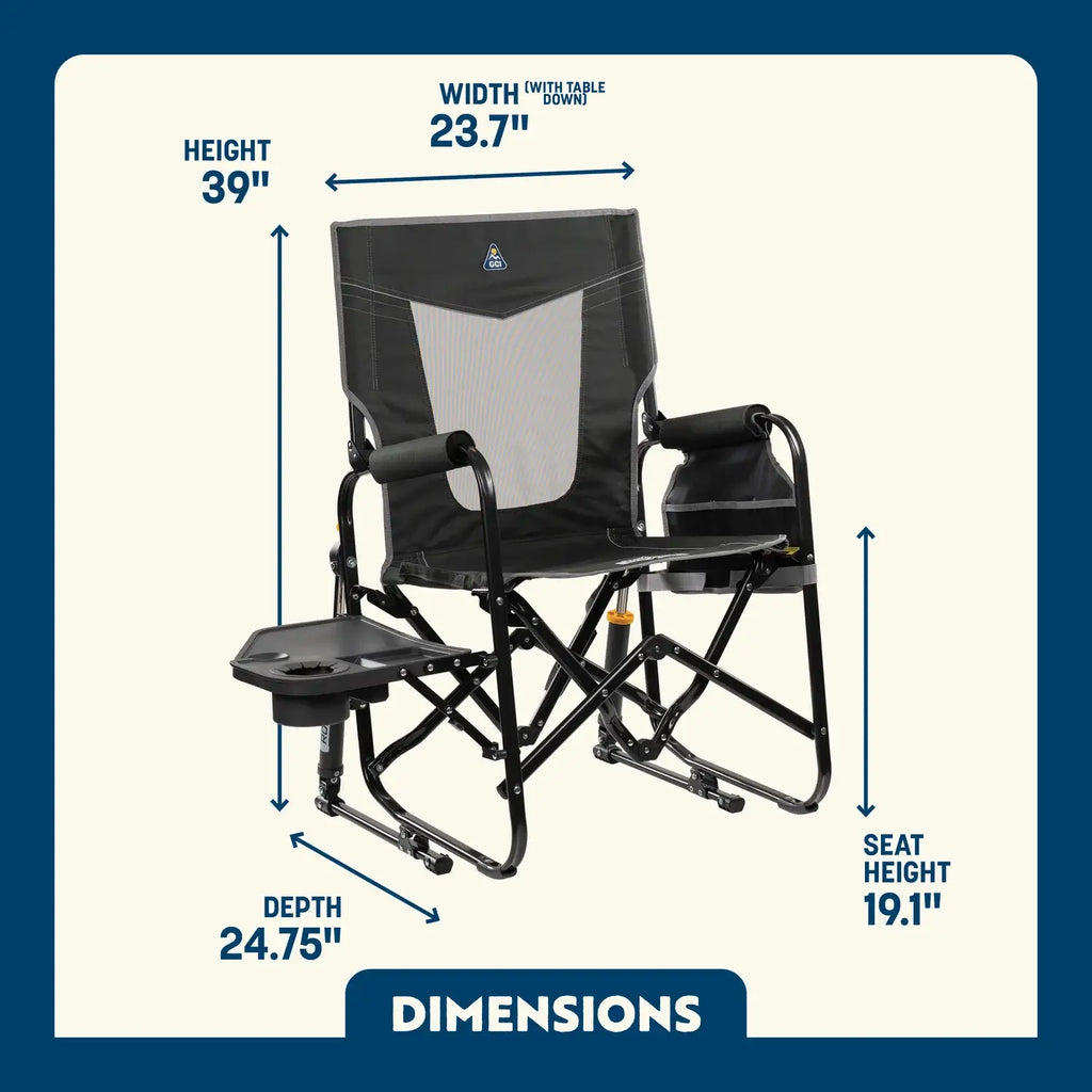 Stowaway Rocker with Side Table | Featured Outdoor Choice | Outlandridge 720FqA