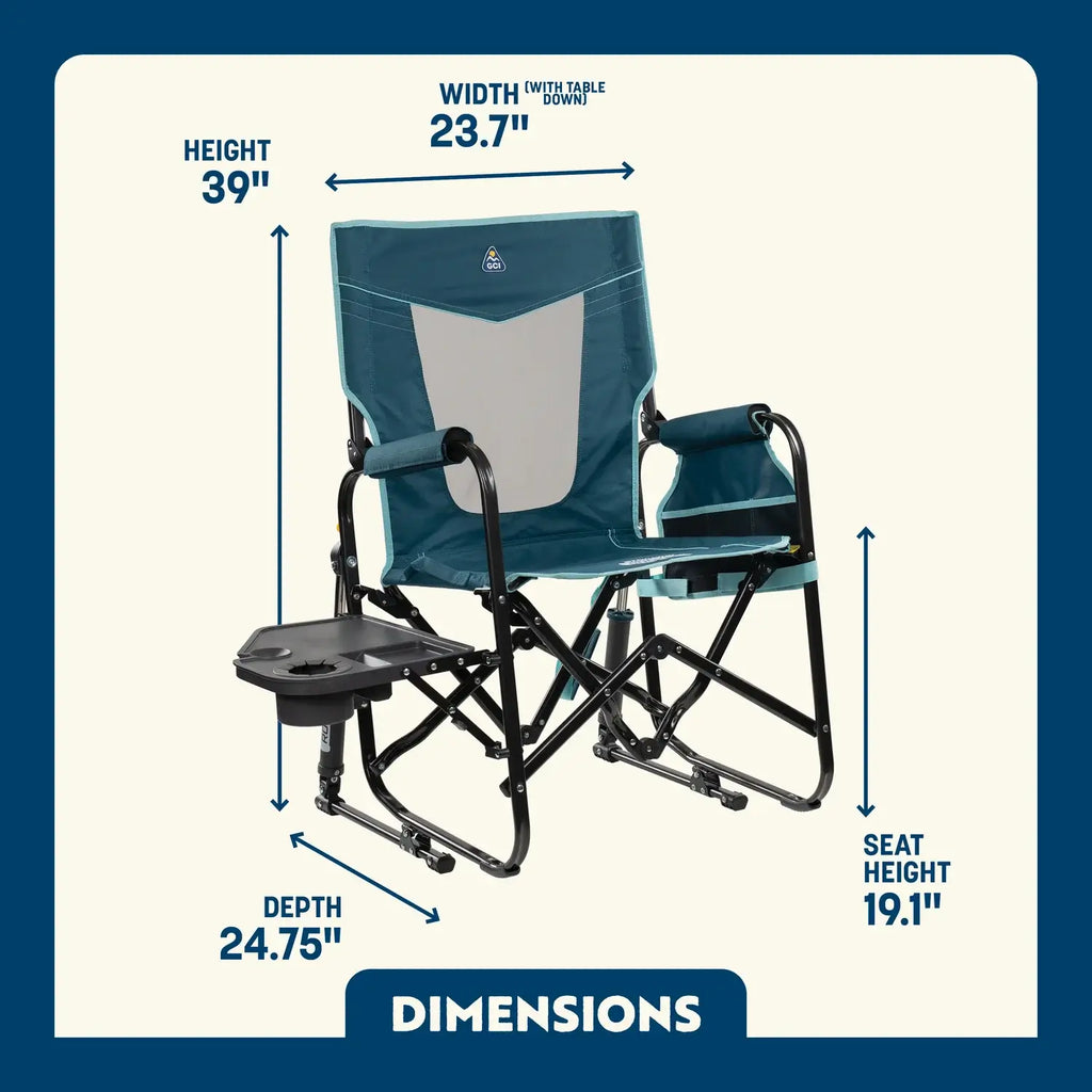 Stowaway Rocker with Side Table | Featured Outdoor Choice | Outlandridge 720FqA