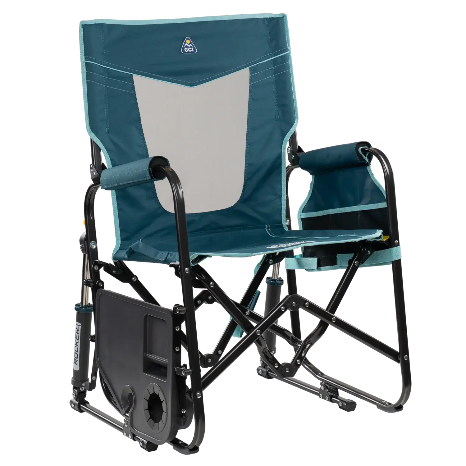 Stowaway Rocker with Side Table | Featured Outdoor Choice | Outlandridge 720FqA