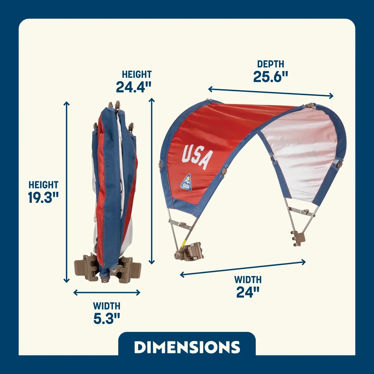 SunShade Accessory - USA Anniversary Deluxe — Ready for Outdoor Plans | Outlandridge AFE7Yg
